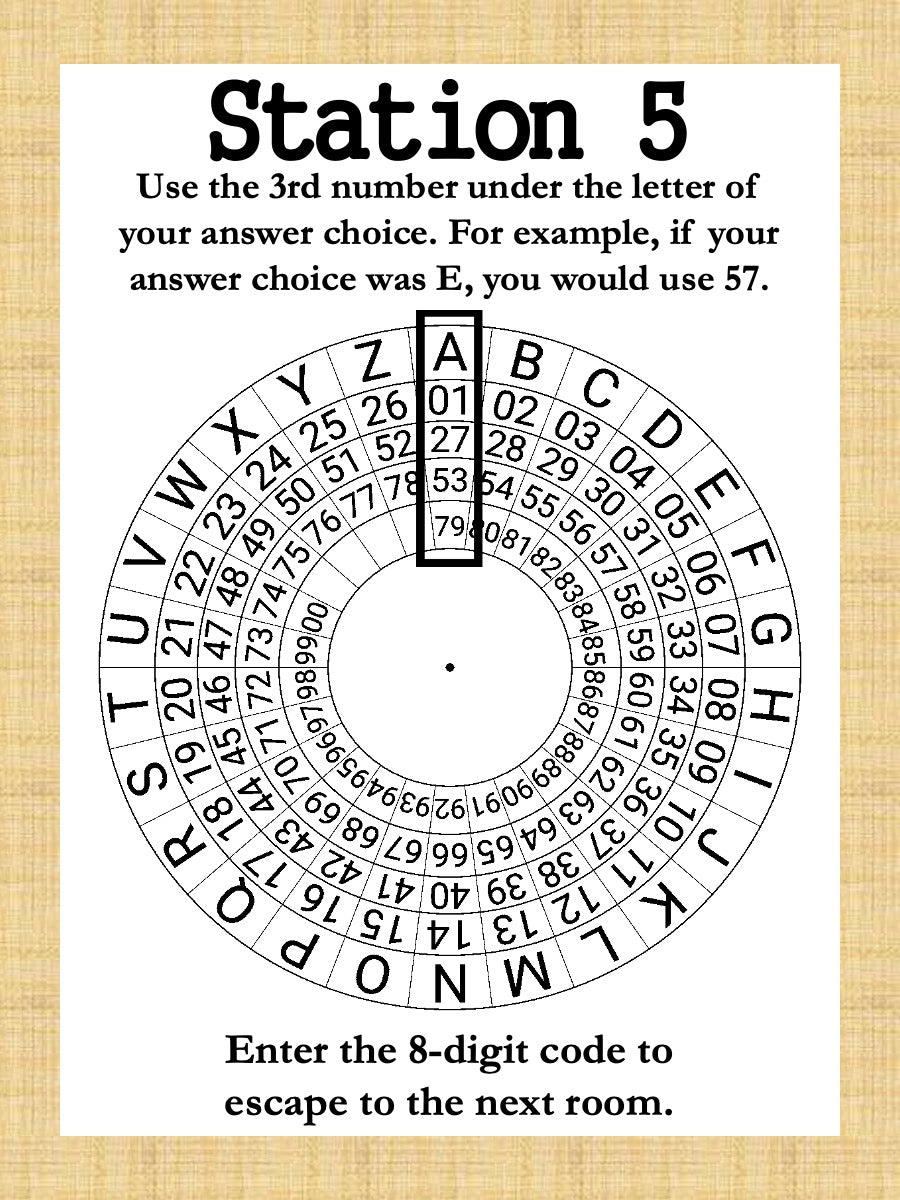 Dividing Decimals Escape Room (Digital or Paper)