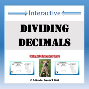 Dividing Decimals Digital Activity (Google Slides)
