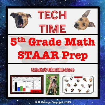 5th Grade Math STAAR Tech Time Part 2 (INTERACTIVE REVIEW GAME!)