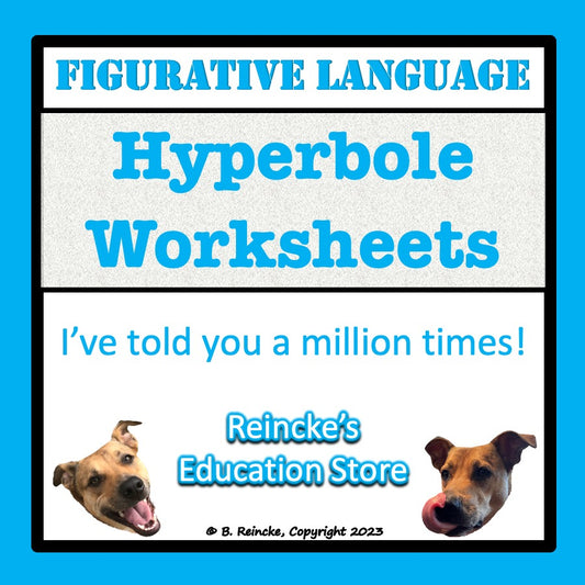 Hyperbole Worksheets