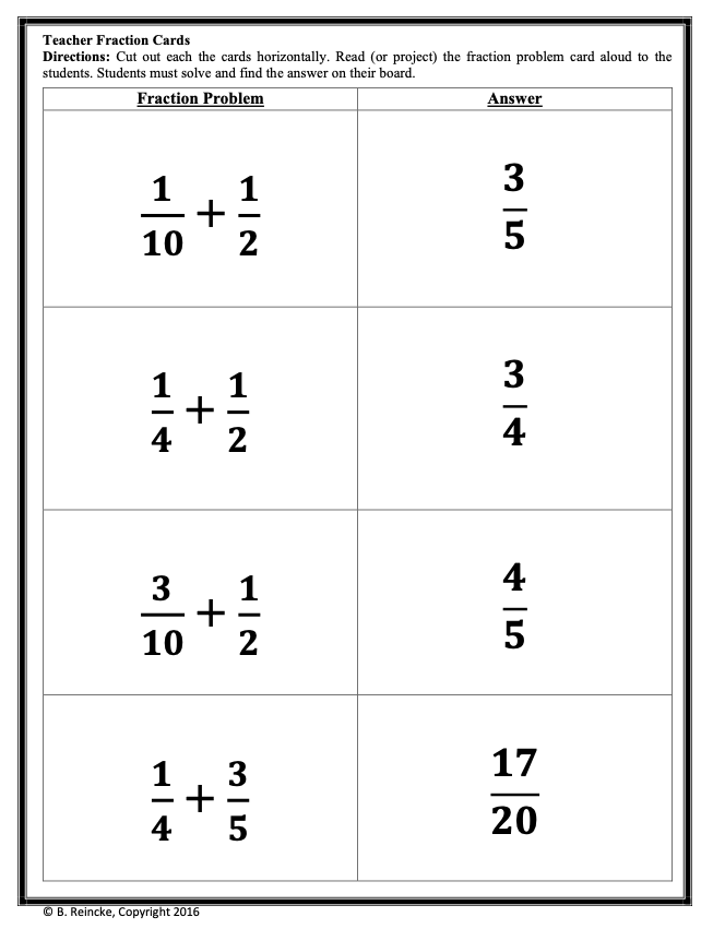 All Operations with Fractions Bingo (30 pre-made cards!)