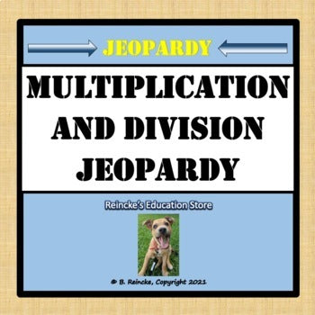 Multiplication and Division Jeopardy