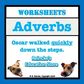 Adverbs Worksheets