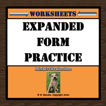 Decimal Expanded Form Practice Worksheets