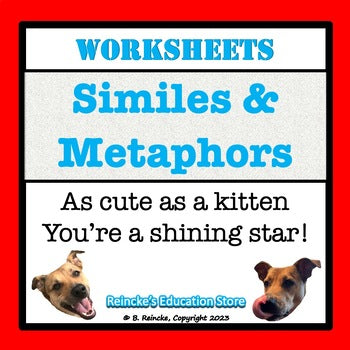 Similes and Metaphors Worksheets