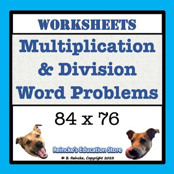 Multiplication and Division Word Problems Worksheets