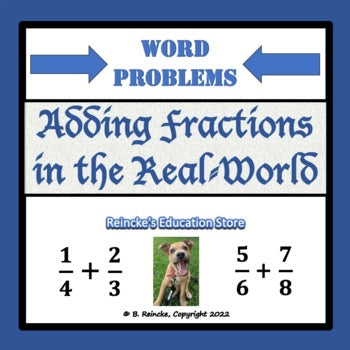 Adding Fractions in the Real-World Word Problems