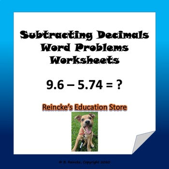 Subtracting Decimals Real-World Word Problems