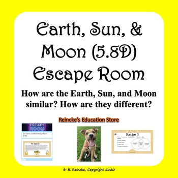 Earth, Sun, and Moon Escape Room (5.8D)