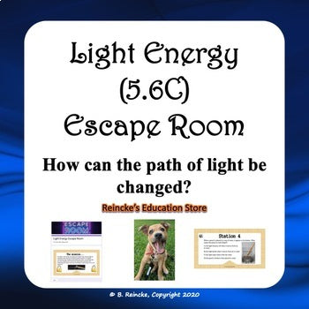 Light Energy Escape Room (5.6C)