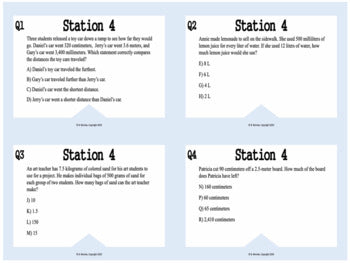 Metric Measurement Escape Room (Digital or Paper)