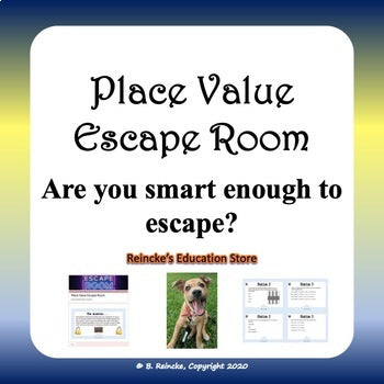 Decimal Place Value Escape Room (Digital or Paper)