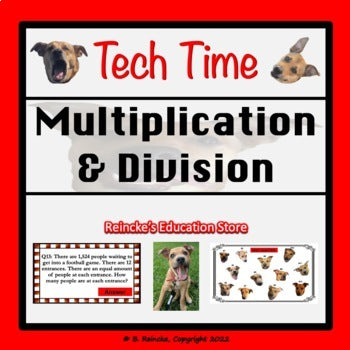 Multiplication and Division Tech Time (INTERACTIVE REVIEW GAME!)