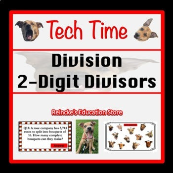Division 2-Digit Divisors Tech Time (INTERACTIVE REVIEW GAME!)