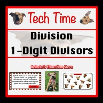 Division 1-Digit Divisors Tech Time (INTERACTIVE REVIEW GAME!)
