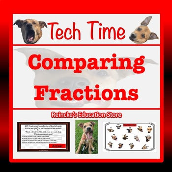 Comparing Fractions Tech Time (INTERACTIVE REVIEW GAME!)