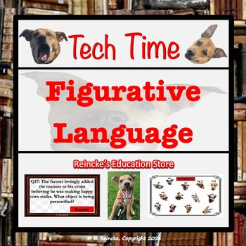 Figurative Language Tech Time (INTERACTIVE REVIEW GAME!)